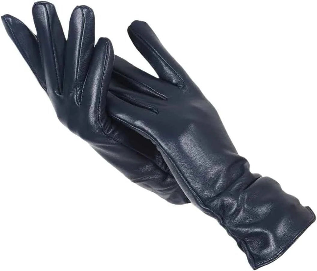lammfell handschuhe damen blau Lammfell Handschuhe Damen