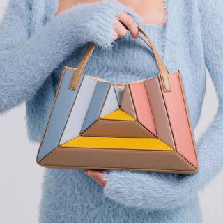 Geometrische Tasche Damen