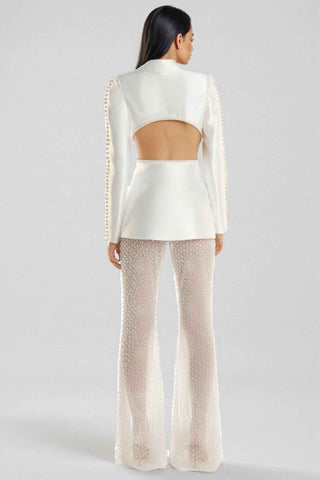 Ladies beaded blazer