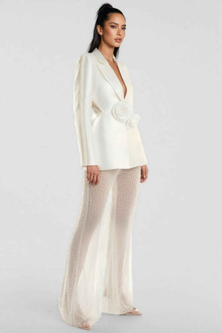 Ladies beaded blazer