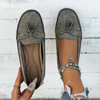 Loafers Damen mit Schleife