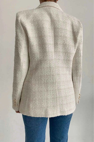 Figurbetonter Blazer mit Reverskragen