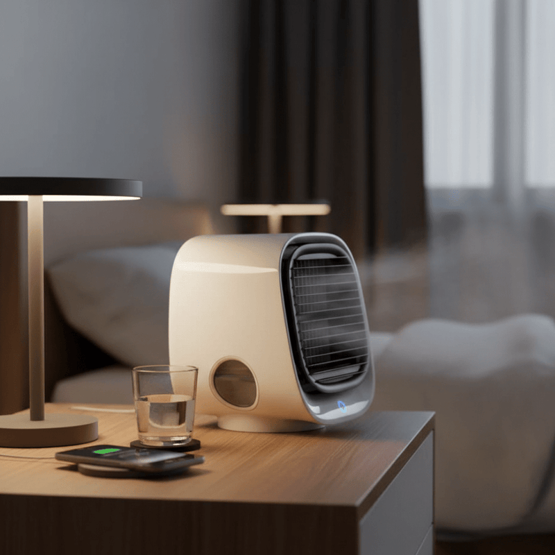 2-in-1 Luftkühler mit Luftbefeuchter für Zuhause