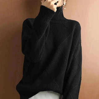 Schlichter Rollkragenpullover