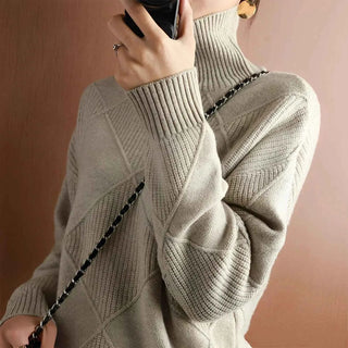 Schlichter Rollkragenpullover