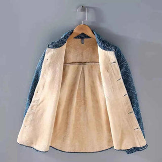 Jeansjacke Mit Fleecefutter