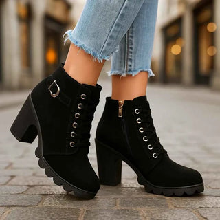 Damen Schnürstiefeletten