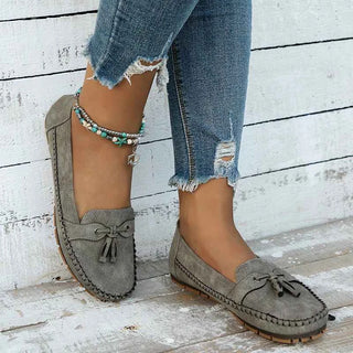 Loafers Damen mit Schleife