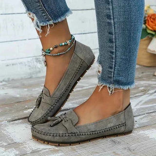 Loafers Damen mit Schleife