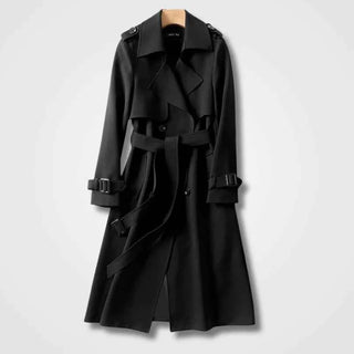 Eleganter Damen-Trenchcoat mit Gürtel