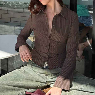 Retro Bluse Damen