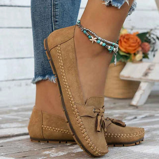 Loafers Damen mit Schleife