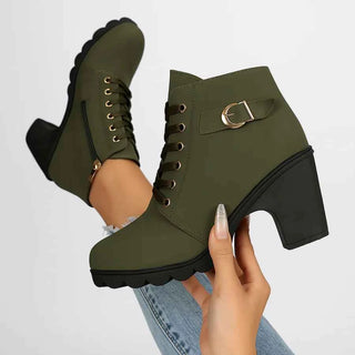 Damen Schnürstiefeletten