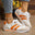 Weiß - Orange