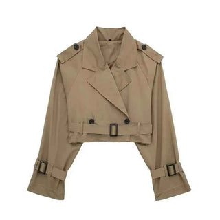 Trenchcoat Damen Kurz