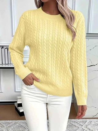 Damen Pullover Herbst Strick