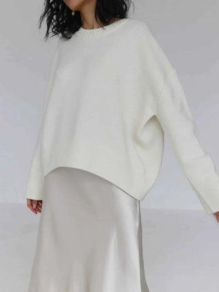 Oversize Rollkragenpullover
