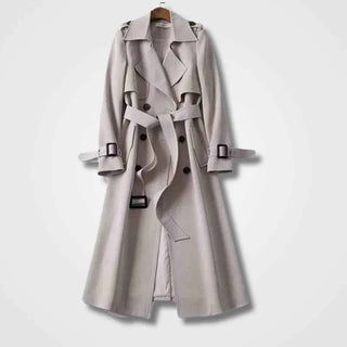 Eleganter Damen-Trenchcoat mit Gürtel