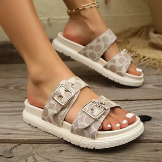 Bequeme Damen Sandalen Mit Schnallen-Sandals-Cecile Lavelle-Cecile Lavelle