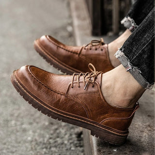 Business Schuhe Herren Casual mit Schnürung