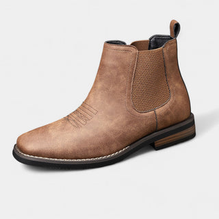 Chelsea Boots Herren in Lederoptik