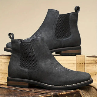 Chelsea Boots Herren in Lederoptik