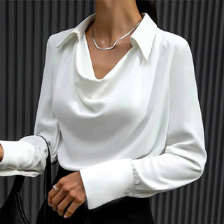 Bluse mit Carmenausschnitt