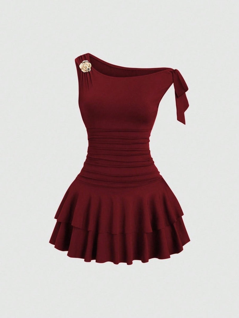 Mini Elegant Festive Cocktail Dress