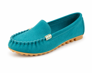 Damen Loafer Slip On Casual-Cecile Lavelle-Petrol-35-Cecile Lavelle