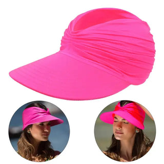 Damen Sonnenhut mit UV Schutz und breitem Schirm-Cecile Lavelle-Rosa-Eine Größe-Cecile Lavelle