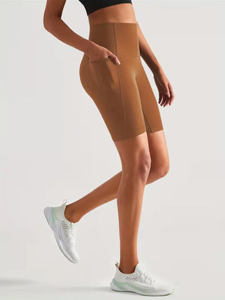Damen Sport-Leggings Shorts mit Tasche-Sportshort-Cecile Lavelle-Cecile Lavelle