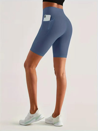 Damen Sport-Leggings Shorts mit Tasche-Sportshort-Cecile Lavelle-Cecile Lavelle