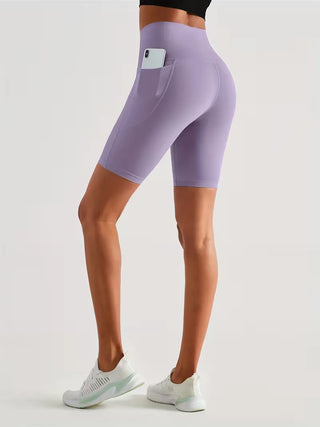 Damen Sport-Leggings Shorts mit Tasche-Sportshort-Cecile Lavelle-Cecile Lavelle