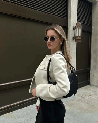 Kurze Jacke im Vintage-Stil