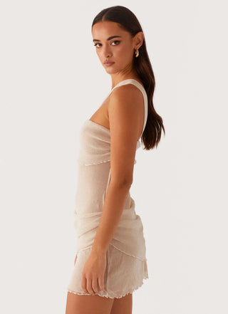 Mesh Mini-Kleid