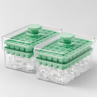 Eiswürfelform mit Deckel und Auffangbox-Cecile Lavelle-Cecile Lavelle