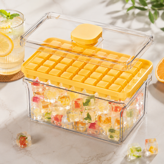 Eiswürfelform mit Deckel und Auffangbox-Cecile Lavelle-Cecile Lavelle
