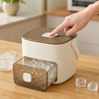 Eiswürfelmaschine mit Deckel und 48 Fächern-Cecile Lavelle-Cecile Lavelle