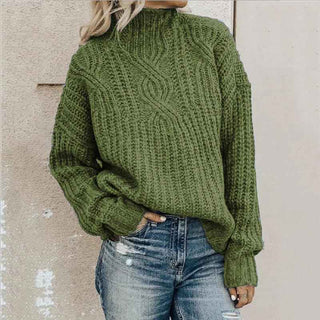 Eleganter Damenpullover mit Rundhals