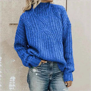 Eleganter Damenpullover mit Rundhals