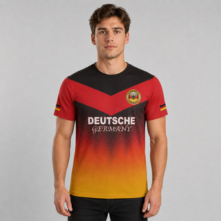 Herren Deutschland Trikot Fußball WM Nationalfarben-Cecile Lavelle-Cecile Lavelle