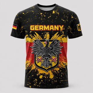 Herren Deutschland Trikot Fußball WM Tradition-Cecile Lavelle-Schwarz-S-Cecile Lavelle