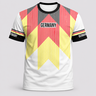 Herren Deutschland Trikot Fußball Weiß WM-Cecile Lavelle-Mehrfarbig-S-Cecile Lavelle