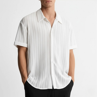 Herren Hemd mit Kragen und Knopfleiste-Apparel-Cecile Lavelle-Cecile Lavelle