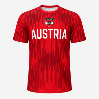 Herren Österreich Trikot Fußball WM 2026 Edition-Cecile Lavelle-Rot-S-Cecile Lavelle