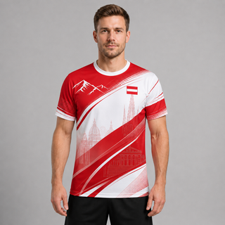 Herren Österreich Trikot Fußball WM 2026 Version-Cecile Lavelle-Cecile Lavelle
