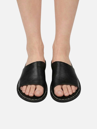 Herren Pantoletten Mit Breitem Riemen-Men Slippers-Cecile Lavelle-Cecile Lavelle