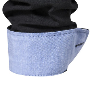 Herren Slim Fit Hemd mit Kontrastkragen-overhemd-Cecile Lavelle-Cecile Lavelle