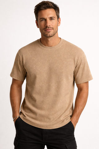 Herren T-Shirt mit Rundhalsausschnitt-Cecile Lavelle-Cecile Lavelle