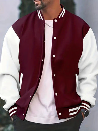 Herren Übergangsjacke Casual-Hoymans-Cecile Lavelle-Bordeaux-S-Cecile Lavelle